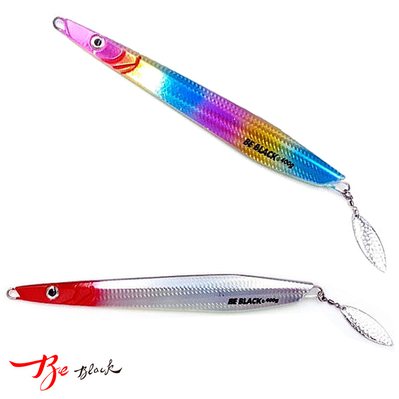 비블랙 홀로그램 버티칼 대구메탈 블레이드 400g 메탈지그