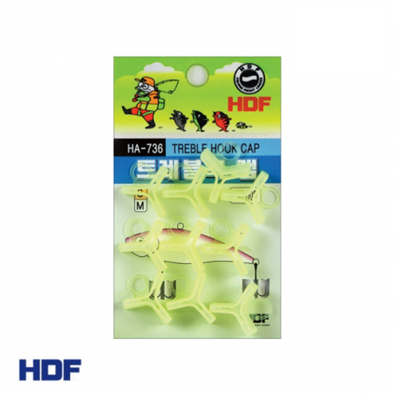 해동 트레블훅캡 HA-736 루어바늘 뚜껑 삼발이캡 낚시용품
