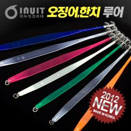 이누잇 날라리 오징어 한치 오징어스틱 루어바늘 채비소품 7개세트